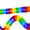 Girlande regenbogenfarbig 2.20m