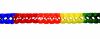 Girlande regenbogenfarbig 4m