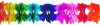 Girlande regenbogenfarbig 10m