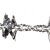 Girlande silber Folie 4m