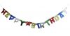 Grusskette Happy Birthday mini mit Karte+Kuvert