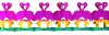 Flamingo-Girlande 4m