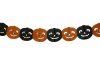 Halloween-Girlande Kürbis schwarz/orange 4m