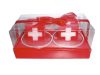 Kerze CH-Würfel 2er Box