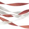 Krepppapier uni rot/weiss assortiert 10mx5cm Beutel à 6