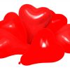 Ballon geformt Herz rot gross Beutel à 20