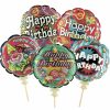 Folienballon Ø18cm Happy Birthday
