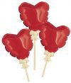 Folienballon Herz rot Ø14.5cm Beutel à 3