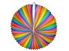 Lampion rund regenbogenfarbig 50cm