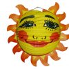 Lampion rund Sonnenstrahlen 33cm