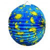 Lampion rund Firmament hellblau 33cm