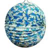 Lampion rund Schwalben 33cm
