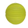 Unilampion rund transparent gelb 25cm