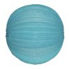 Unilampion rund transparent hellblau 33cm