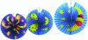 Lampion spitz Firmament assortiert 30cm