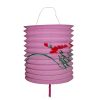 Zuglampion Chinamotiv rosa rund 25cm