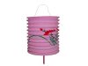 Zuglampion Chinamotiv rosa rund 25cm