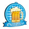 Schild Oktoberfest 3D