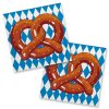 Servietten Brezel 25x25cm