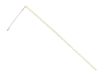 Lampionstab 6x600mm mit Metallhaken montiert